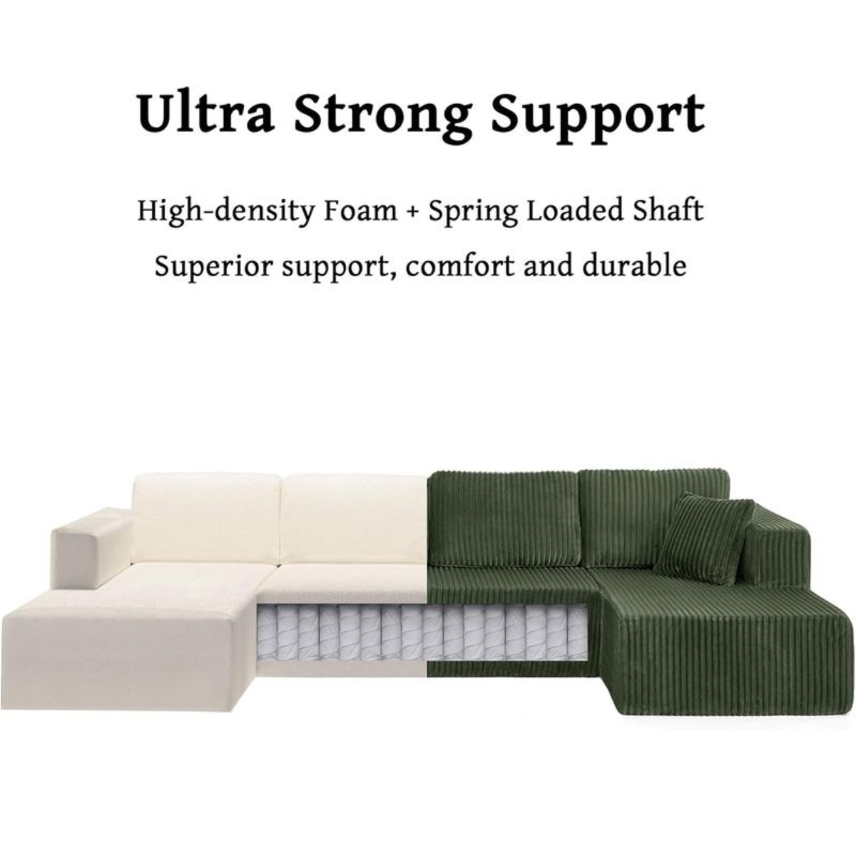 3-Unit Modular Sofa☁️– Flexible Design