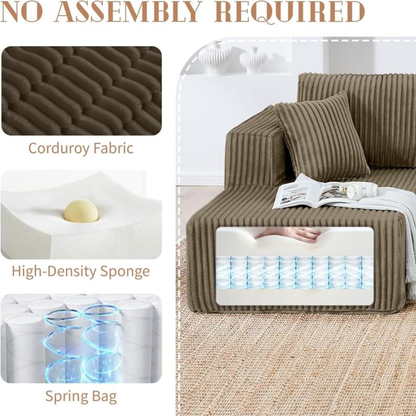 3-Unit Modular Sofa☁️– Flexible Design