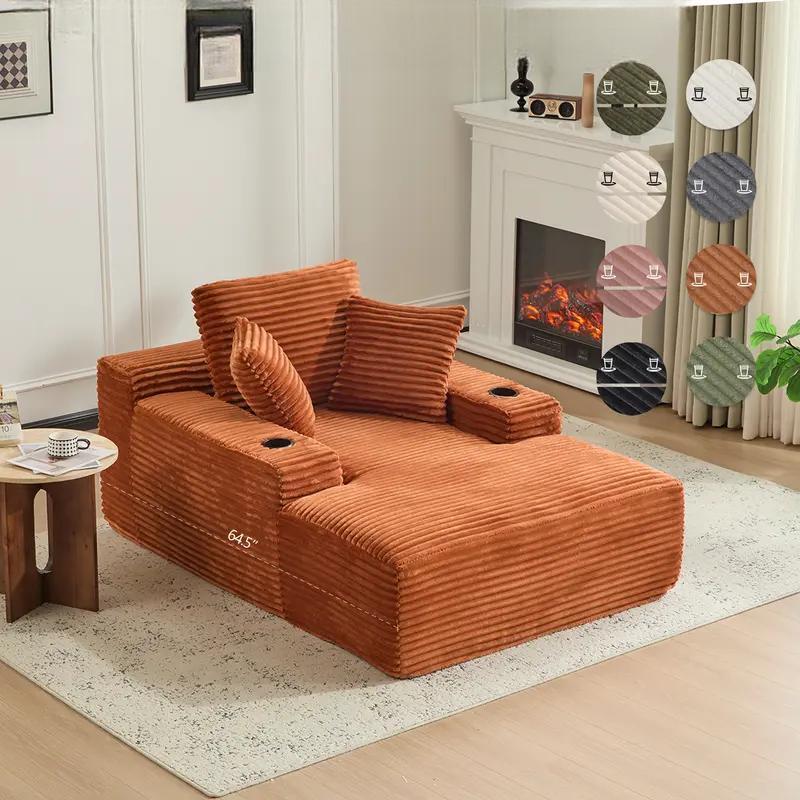 Boneless Chaise Lounge ☁️ – 64" Comfort