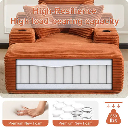 Boneless Chaise Lounge ☁️ – 64" Comfort