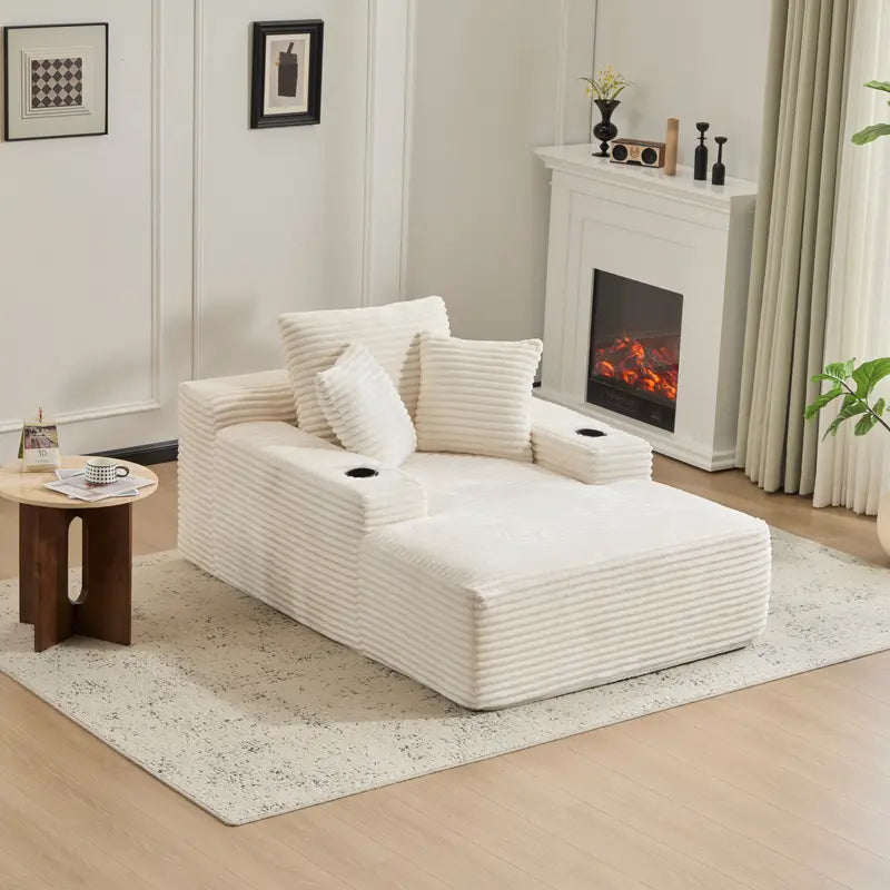 Boneless Chaise Lounge ☁️ – 64" Comfort